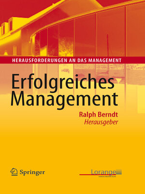 cover image of Erfolgreiches Management